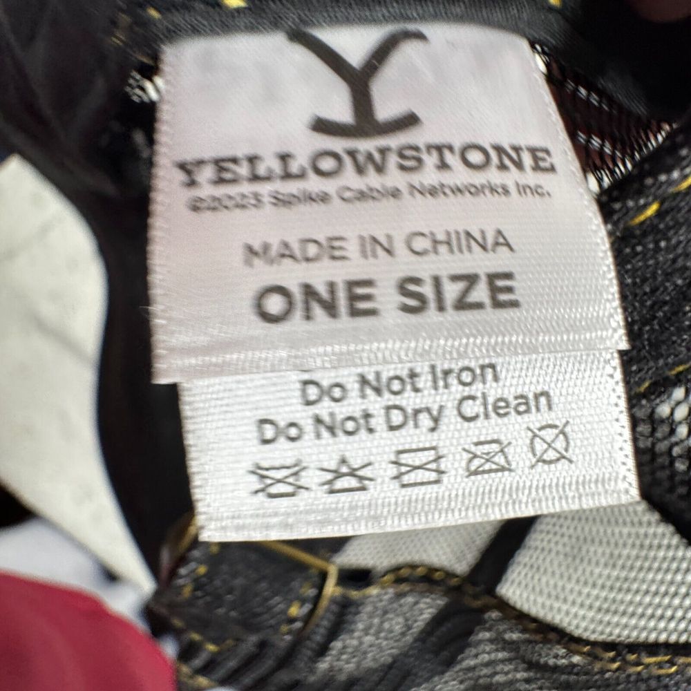 Yellowstone Dutton Ranch Mesh Hat One Size Adjustable NWOT - Picture 6 of 8